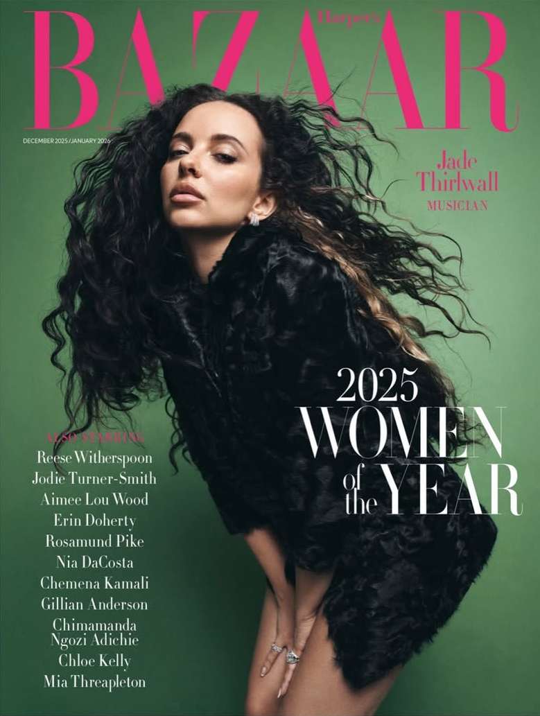 Jem Mitchell X Jade Thirlwall for Harper’s Bazaar UK Dec. 25