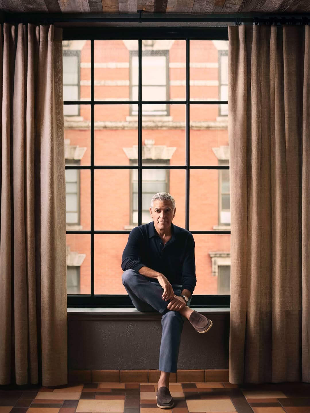 Richard Phibbs X George Clooney for Variety Jan. 26