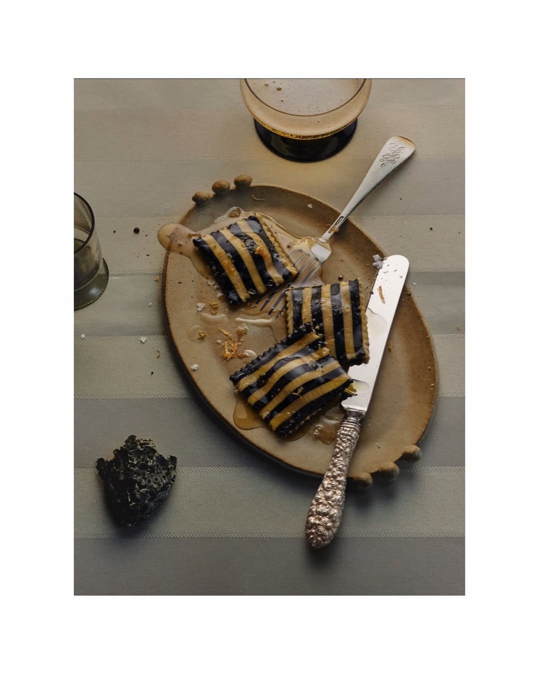 Drew Aichele (@drewdrewaichele) styles a personal test ‘Optical Pasta,’ photographed by @chelsealouisekyle.
⠀⠀⠀⠀⠀⠀⠀⠀⠀
#DrewAichele #FoodStylist