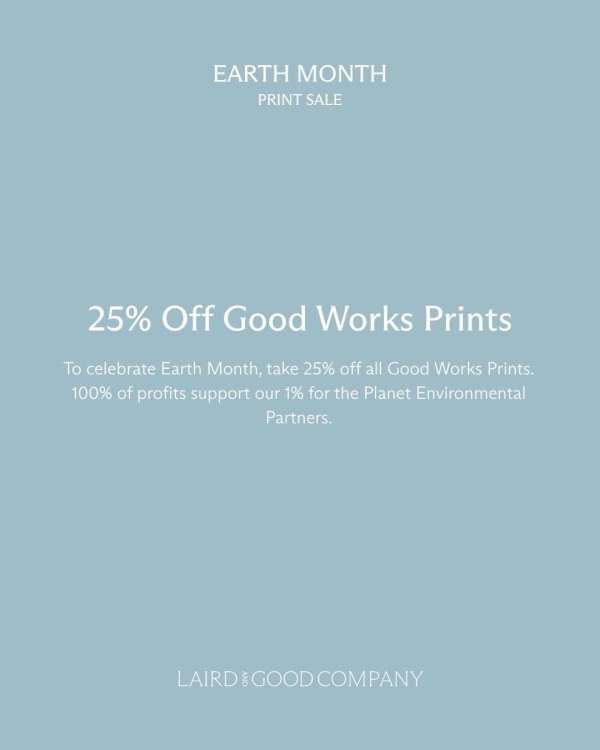 In honor of Earth Month, we’re offering 25%...