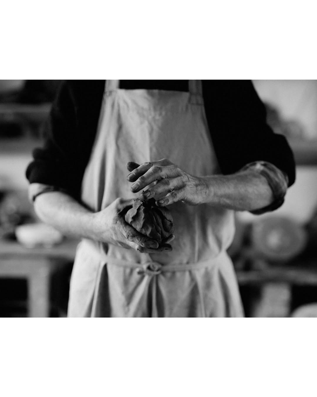 Finn Beales (@finn) photographs ceramicist James Burnett-Stuart at his workshop on the edge of a farm outside Kington, Herefordshire.
⠀⠀⠀⠀⠀⠀⠀⠀⠀
James makes all of his pots by hand using red earthenware. Each piece is slipped and glazed, with many altered directly off the wheel through scalloping, fluting, and pressing.
⠀⠀⠀⠀⠀⠀⠀⠀⠀
“When I arrived at the workshop I found myself drawn almost immediately to his hands. The creases packed with clay and the particular way a potter’s hands hold things, cradling rather than gripping, feeling for weight and temperature simultaneously. I wanted to get close to that.”
⠀⠀⠀⠀⠀⠀⠀⠀⠀
— Finn Beales
⠀⠀⠀⠀⠀⠀⠀⠀⠀
#FinnBeales #Photography #Ceramics #JamesBurnettStuart #LairdandGoodCompany
