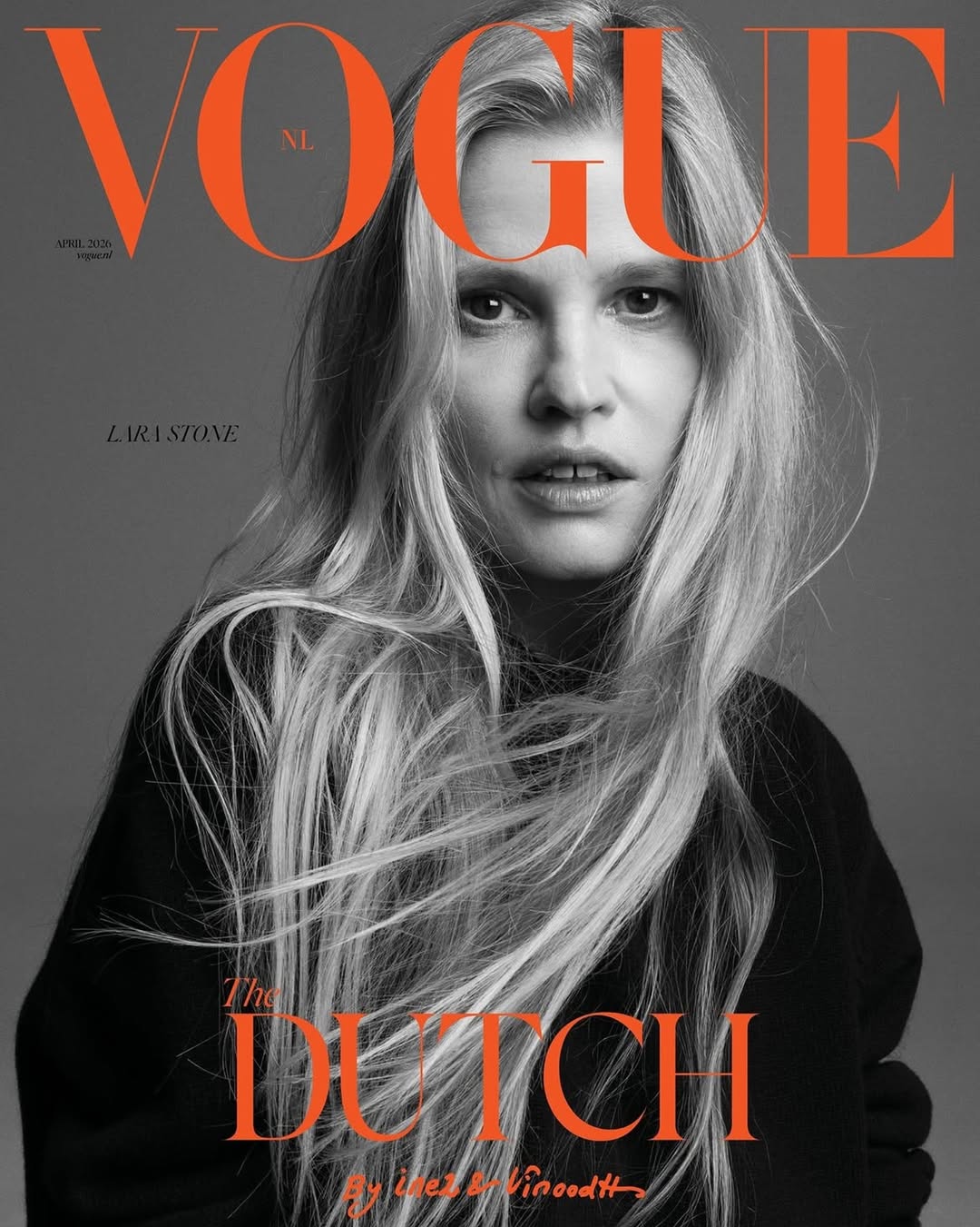 Linda Gumus Gerritsen (@lindagumusgerritsen), Editor-in-Chief of @nlvogue, styles Vogue Netherlands' celebration of the 40th anniversary of Inez & Vinoodh.
The series of monochromatic covers features Dutch models Imaan Hammam, Rianne van Rompaey, Jill Kortleve, Marte Mei van Haaster, Felice Noordhoff, Saskia de Brauw, and Lara Stone.
Photographed by Inez & Vinoodh (@inezandvinoodh)
#LindaGumusGerritsen #EditorInChief #WardrobeStylist #VogueNetherlands