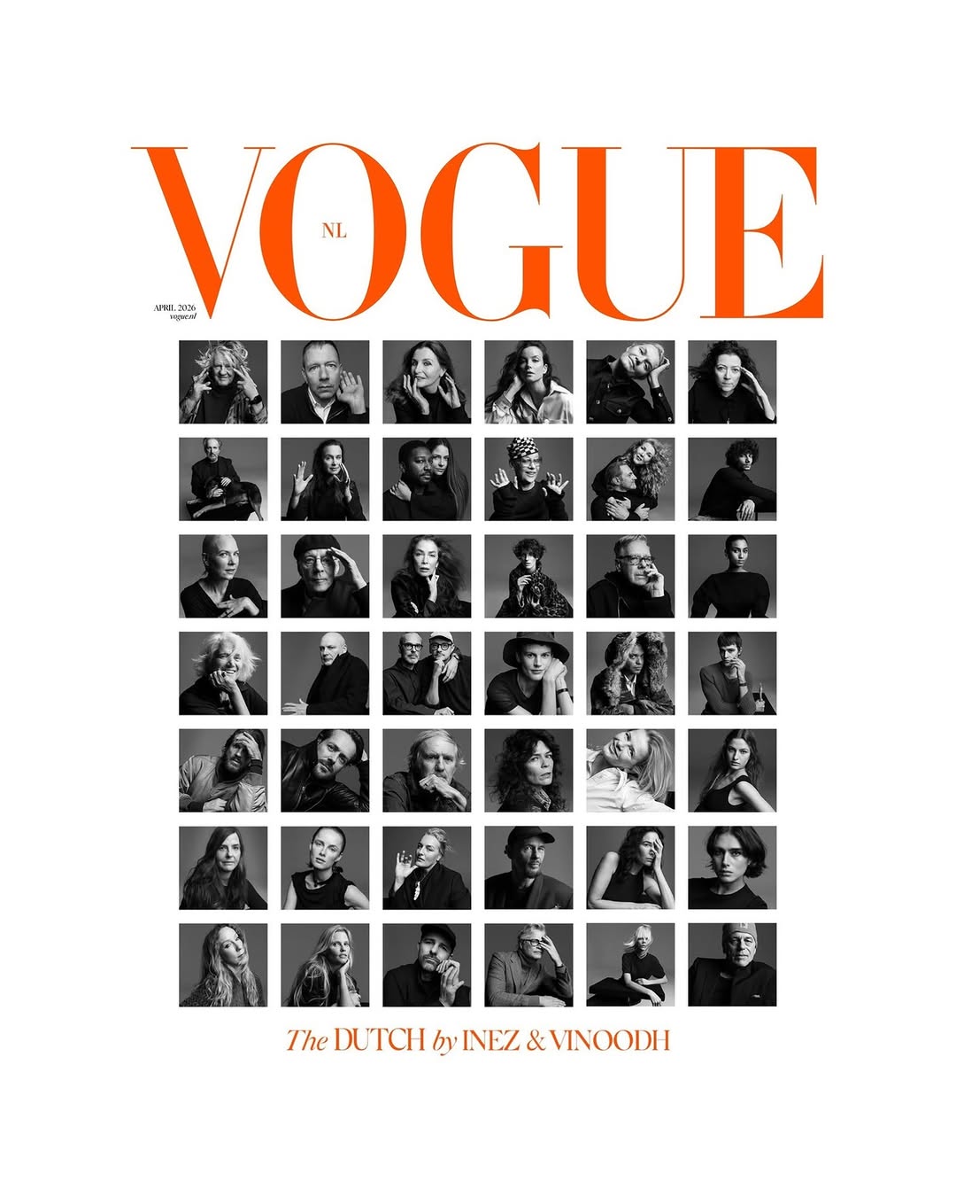 Linda Gumus Gerritsen (@lindagumusgerritsen), Editor-in-Chief of @nlvogue, styles Vogue Netherlands' celebration of the 40th anniversary of Inez & Vinoodh.

The series of monochromatic covers features Dutch models Imaan Hammam, Rianne van Rompaey, Jill Kortleve, Marte Mei van Haaster, Felice Noordhoff, Saskia de Brauw, and Lara Stone.

Photographed by Inez & Vinoodh (@inezandvinoodh)

#LindaGumusGerritsen #EditorInChief #WardrobeStylist #VogueNetherlands