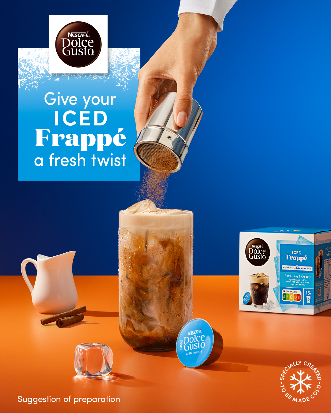 Cyrille Robin highlights the new Dolce Gusto recip...