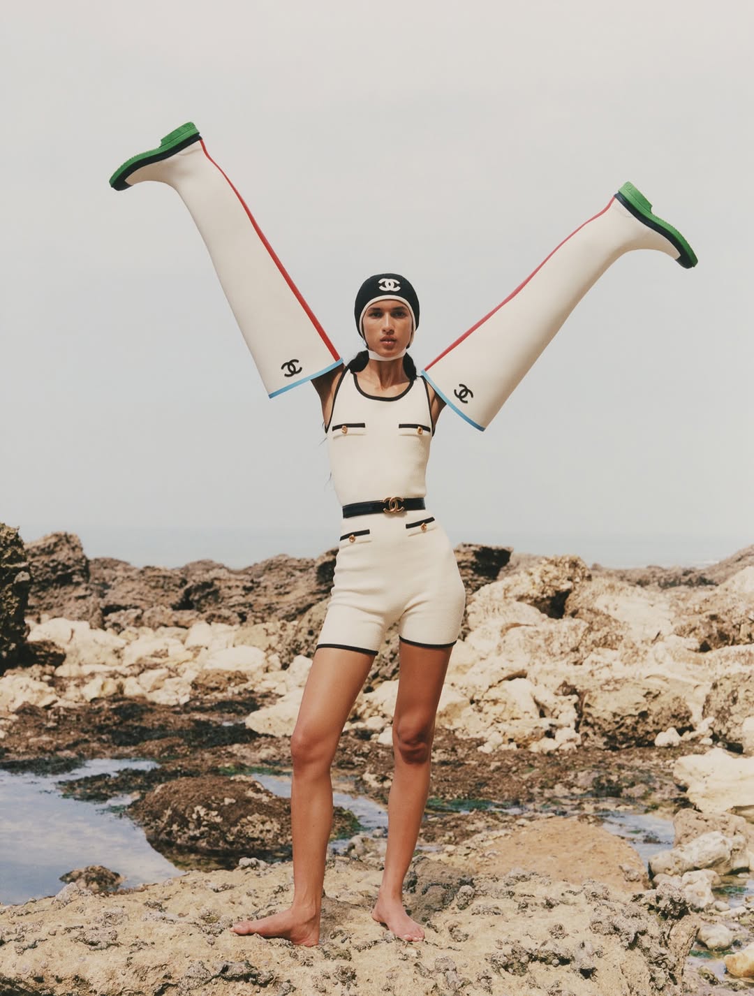 Tanguy Sergheraert shoots the @chanelofficial  Cru...