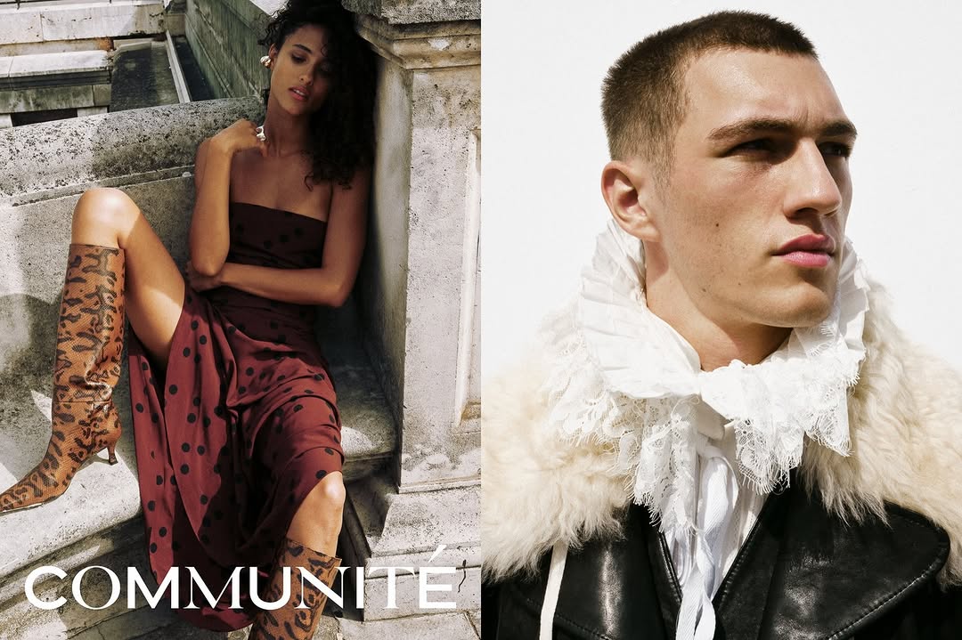 Koray & Emre shoot the FW26 Communité campaign in...