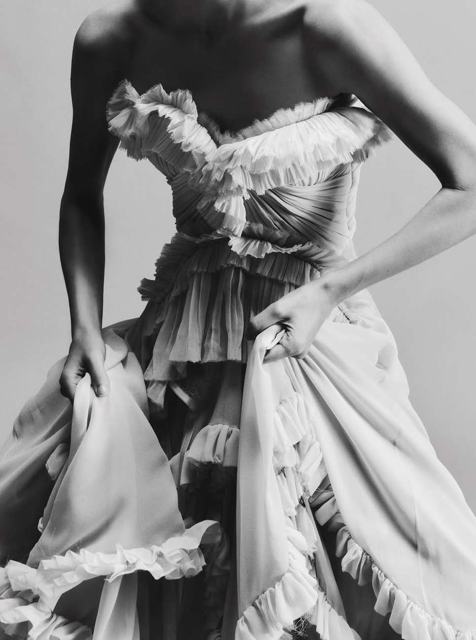 Lea Nielsen X Luca Gajdus for Amica Dec. 25