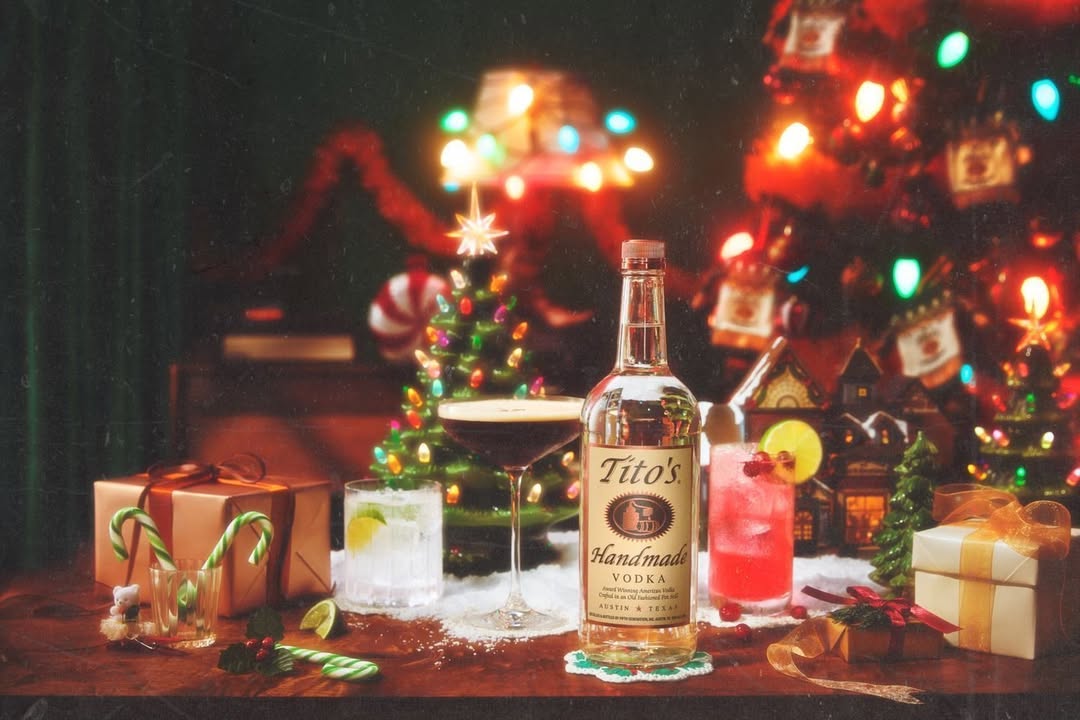 Leslie Grow X Tito’s Handmade Vodka Dec. 25