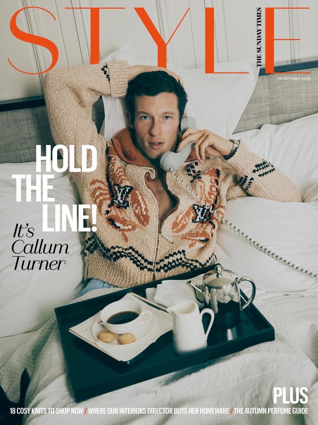 Ben Weller X Callum Turner for The Sunday Times Style Oct. 25