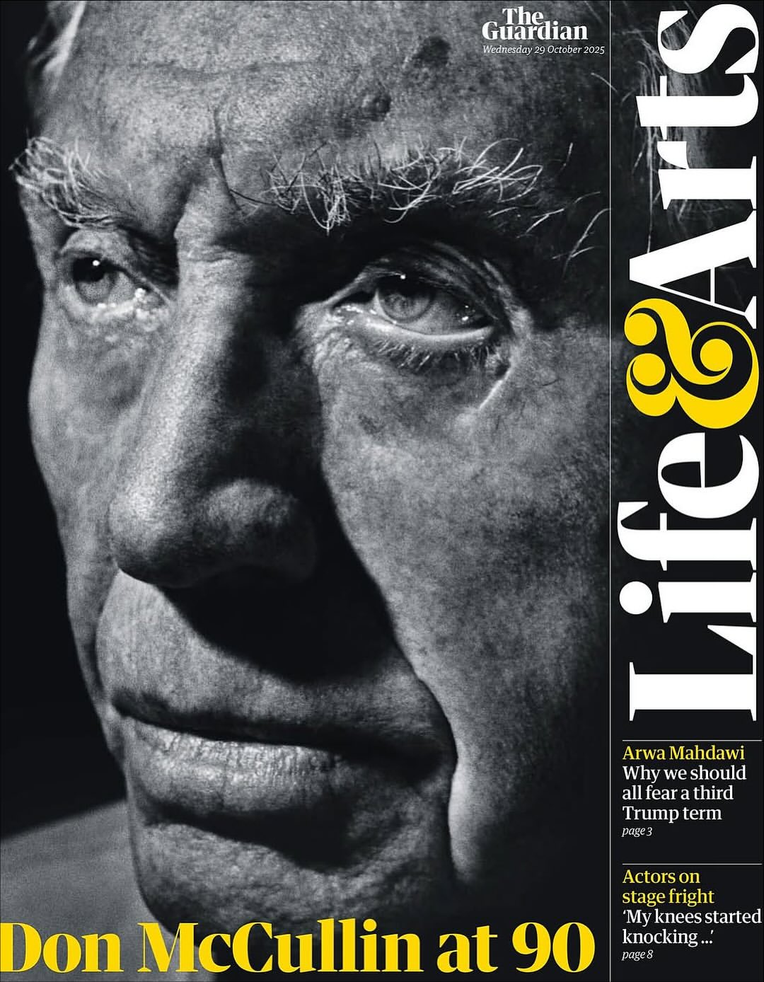Nadav Kander X Don McCullin for The Guardian Nov. 25