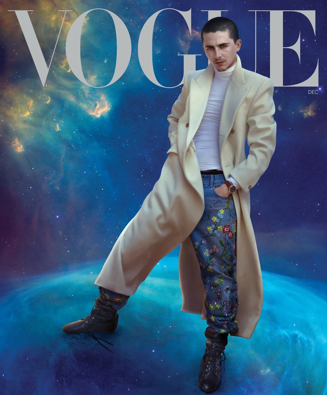 Annie Leibovitz X Timothée Chalamet for Vogue US Nov. 25