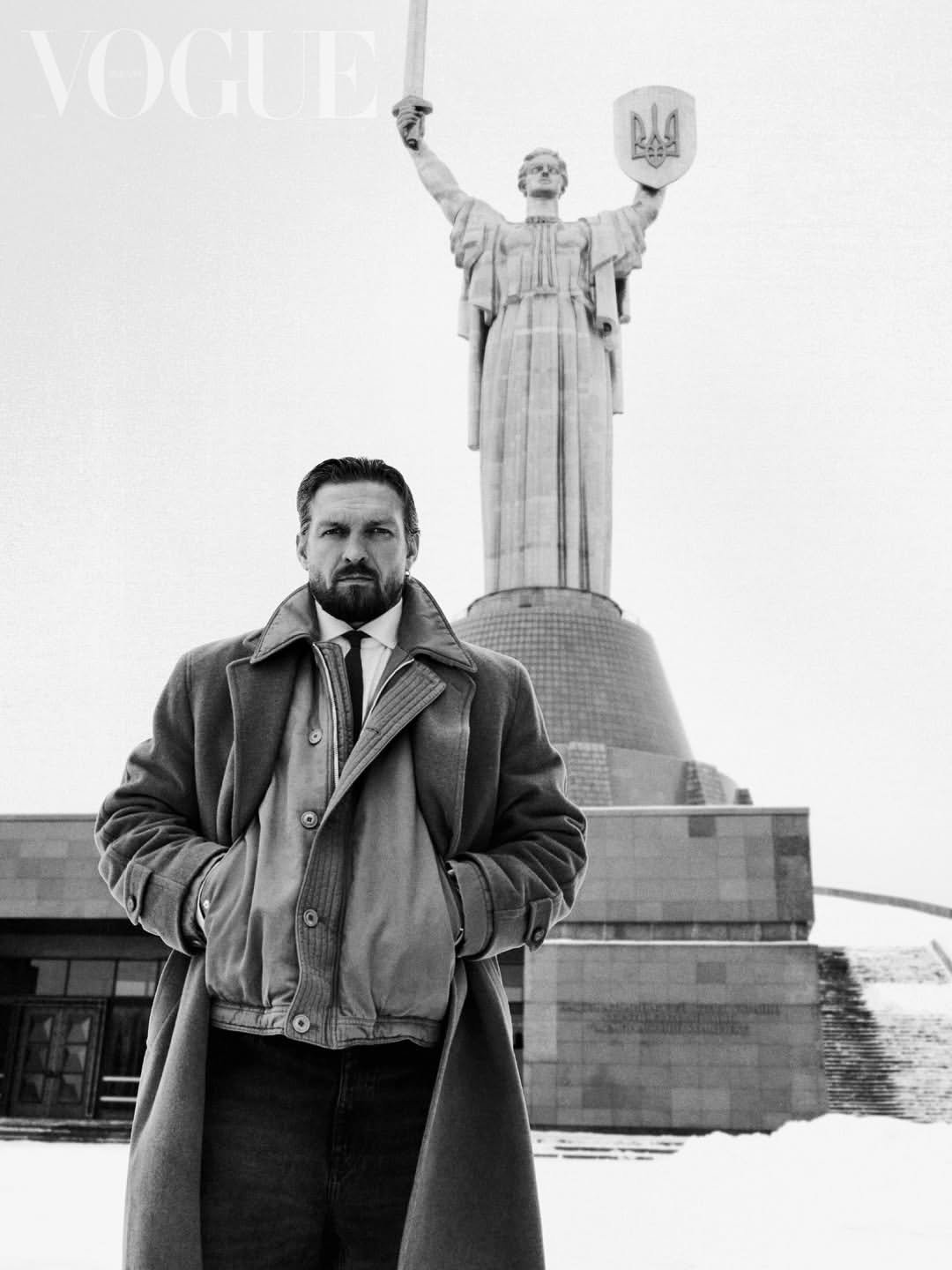 Charlie Gray X Oleksandr Usyk for Vogue Ukraine Mar. 26