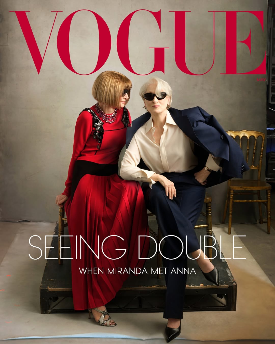 Annie Leibovitz X Meryl Streep for Vogue US Apr. 26