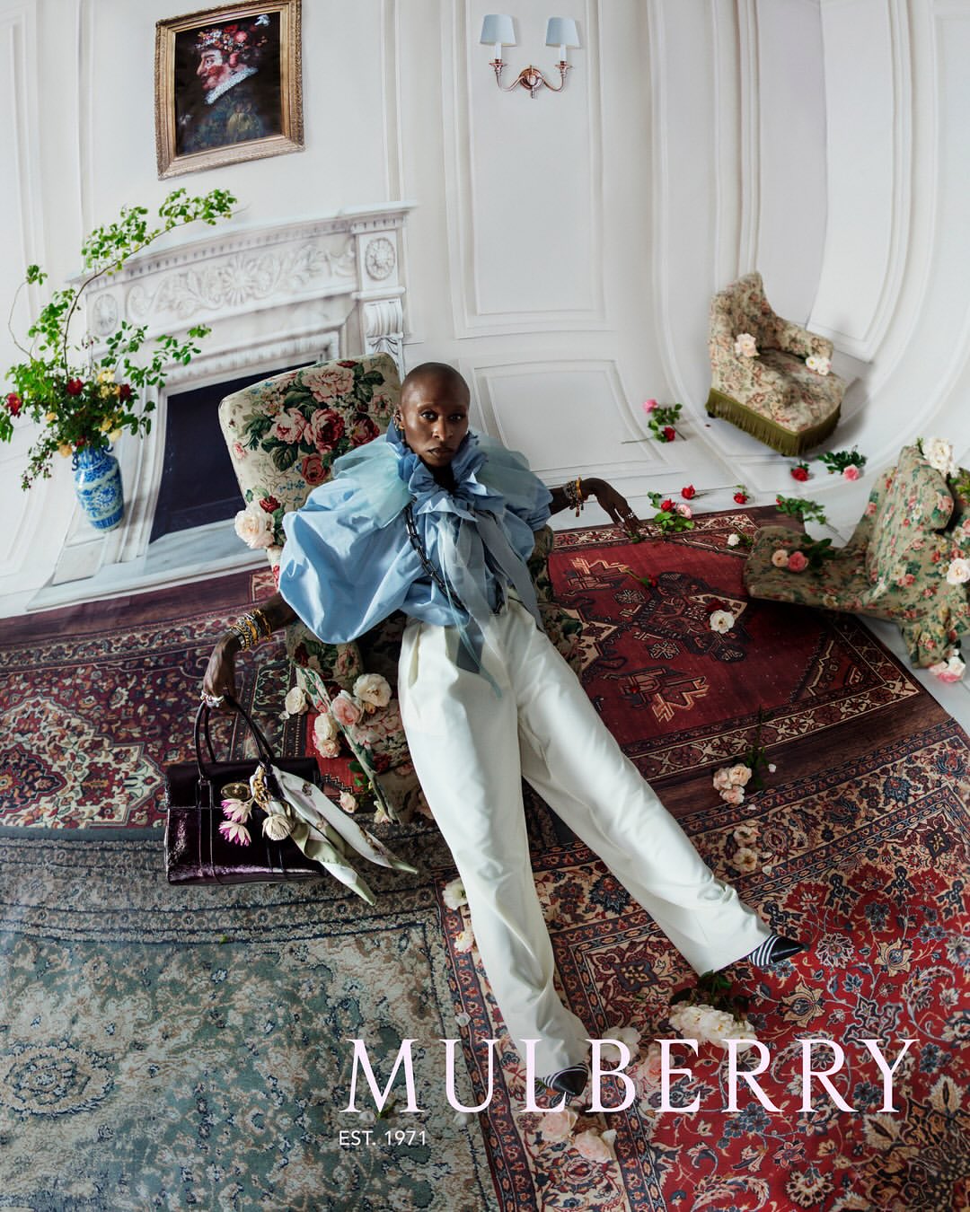 CYNTHIA ERIVO FOR MULBERRY BY TIM WALKER 🤍🪽

Photographer & Director: @timwalker 
Stylist: @kphelan123 
Set Designer: @migsbento 
Floral Design: @rolloskinner 
Interviewer: @omndi
Make-Up Artist: @joyadenuga
Nail Artist: @shadesofshea_
Production Company: @lgstudio_
Campaign DOP: @jeremyvalender
Interview DOP: @georgedommpower

Creative Direction: @henriettta
Art Direction: @maria___claraaaa__

Lighting Director: @paulrburns
1st Assistant: @antonioperricone
2nd Assistant: @isabelmaccarthy
Digi Tech: @tony_iva_nov
Gaﬀer: @tomthemac
Stylist Assistants: @chelseyclarke @yurikohiratsuka_
Tailor: Ian Hundley
Set Build: @andyknightltd
Retouch: @touchdigital
Edit & Grade: @attheshop
Sound Design:@nickofranklin
Production Director: @laurakgalligan
Senior Producer: @gracieyabsley
Producer: @camillamlewis 
Production Manager: @lima.walters
Production Coordinator: Sofia Jankovic
Talent Team Coordinator: @carlyjn
Production Assistants: @ellasouzan @georgephilllips @mikayah.noah @rafaelramirezfilms @babycowax @baos.graph @jacobdawess @nema_pretzel

Shout out to - @mulberryengland 🤍🩶🤍