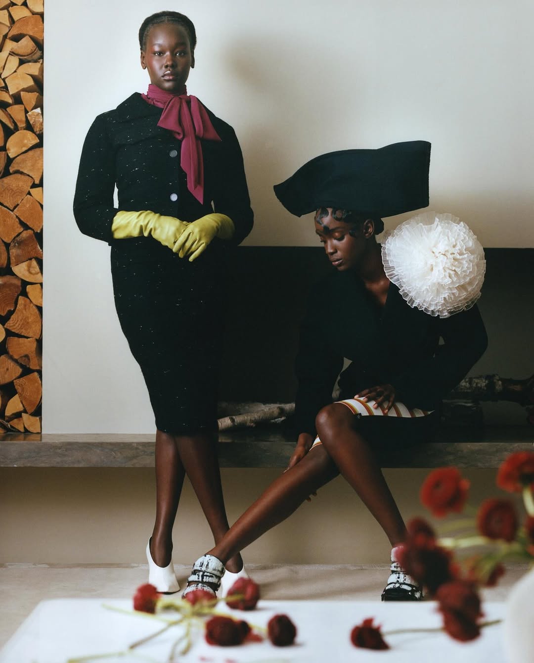 Amanda Harlech on a lifetime of living and working with vintage fashion for @VogueMagazine 🫖

Fashion Editor & Stylist @amandaharlech
Photographer @theodegueltzl 
Hair Stylist @eugenesouleiman
Makeup Artist @ammydrammeh
Nail Artist @jennynails
Tailor @_dellageorge

Talent @dibaamaty
Talent @ajokdaing

Conde Nast

Global Creative Director Raul Martinez
Global Talent Casting Director Morgan Senesi 
Global Visuals Director Jamie Spence
Global Head of Fashion Network Virginia Smith
Deputy Director Laura Ingham
Fashion Market & Collaborations Director Willow Lindley
Associate Market Editor Honey Sweet Elias

Production 

Production Director @laurakgalligan @lgstudio_
Senior Producer @gracieyabsley
Production Manager @lima.walters