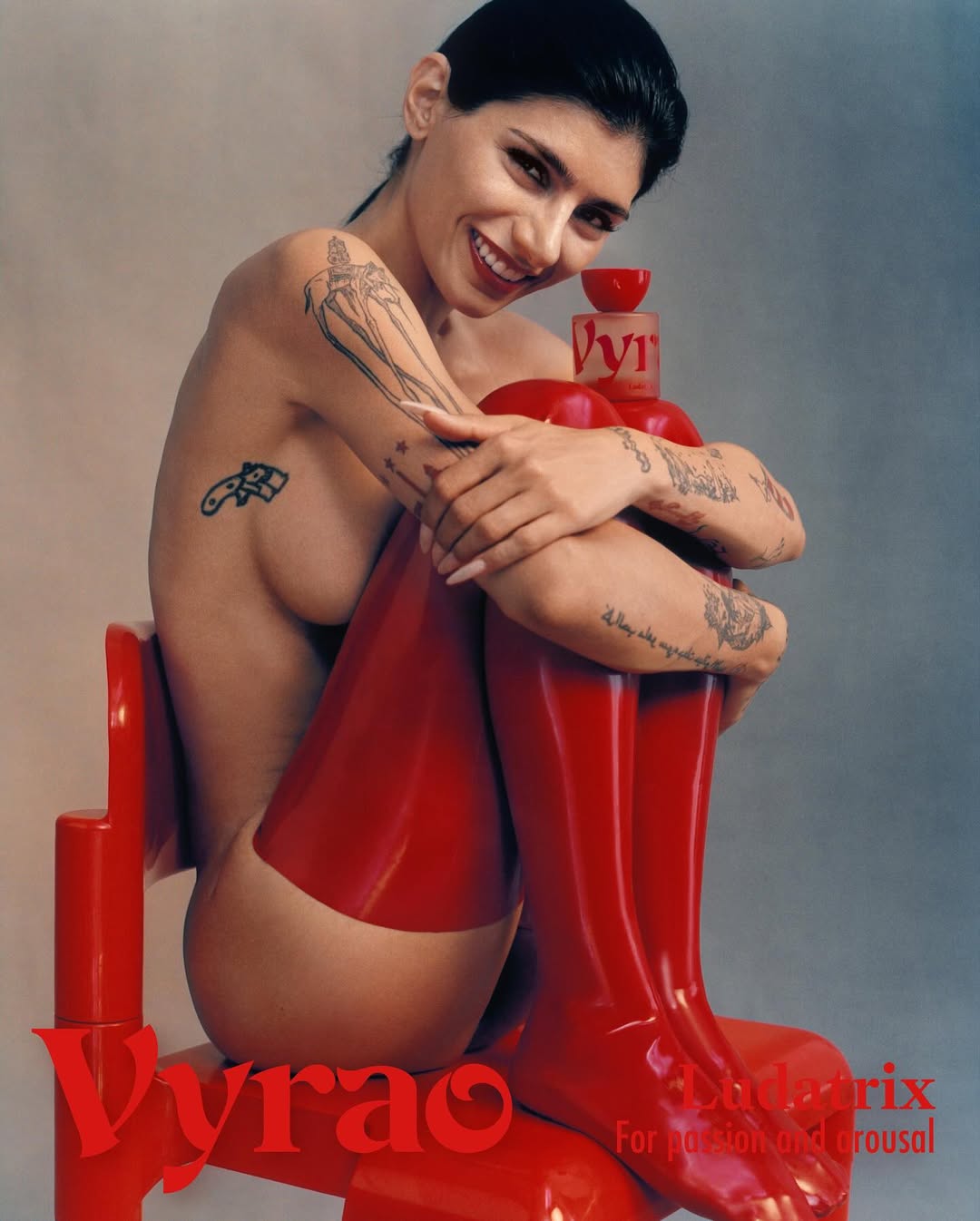 @vyraoworld ❤️‍🔥❤️‍🔥❤️‍🔥

Talent @MiaKhalifa
Talent @Isamayaffrench
Photographer & Director @alexleese
Stylist @danielleemerson_
Makeup Artist @isamayaffrench
Hair Stylist @kiyokoodo
Set Designer @ash_e_thomas
DOP @georgenicolaides
1st AC @benjoleggett
1st Assistant Tomo Inenga
Photo Assistant Felix TW
Photo Assistant Abena Appiah
Styling Assistant Amelia Howells
Makeup Assistant Natasha Sultana
Hair Assistant @hairbyvillsstudio
Production @lgstudio_
Senior Producer @gracieyabsley 
Producer @amelia.elsworthsmith
On Set Producer @jameslongville
Production Manager @lima.walters
Production Assistant @grainger.jake
Production Assistant @georgephillips
Post Production @imagine.ldn