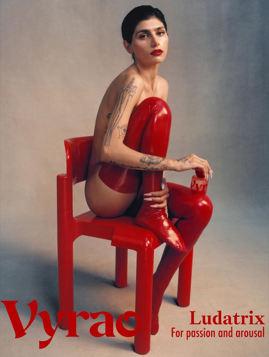 @vyraoworld ❤️

Talent @MiaKhalifa
Talent @Isamayaffrench
Photographer & Director @alexleese
Stylist @danielleemerson_
Makeup Artist @isamayaffrench
Hair Stylist @kiyokoodo
Set Designer @ash_e_thomas
DOP @georgenicolaides
1st AC @benjoleggett
1st Assistant Tomo Inenga
Photo Assistant Felix TW
Photo Assistant Abena Appiah
Styling Assistant Amelia Howells
Makeup Assistant Natasha Sultana
Hair Assistant @hairbyvillsstudio
Production @lgstudio_
Senior Producer @gracieyabsley 
Producer @amelia.elsworthsmith
On Set Producer @jameslongville
Production Manager @lima.walters
Production Assistant @grainger.jake
Production Assistant @georgephillips
Post Production @imagine.ldn