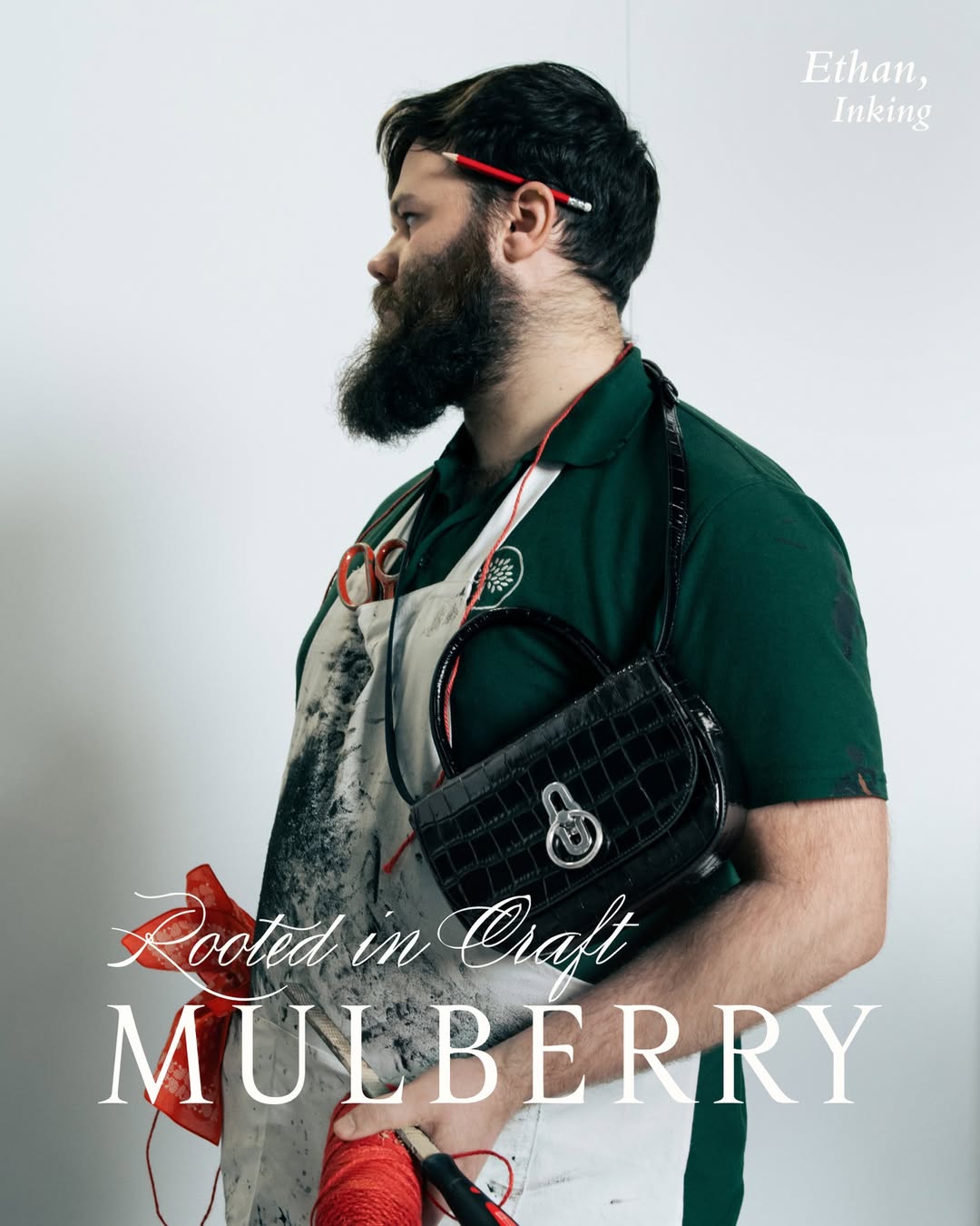 @mulberryengland Routed In Craft Campaign with @ti...