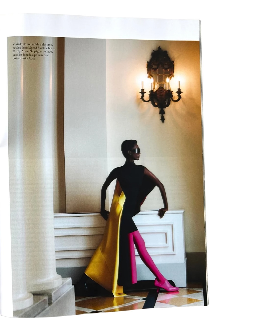 Vogue Brasil featuring Mahany Pery wearing Loewe, ...