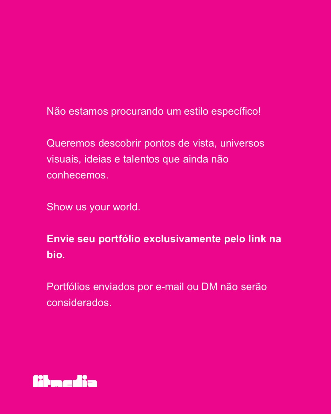 CALLING ALL CREATIVES