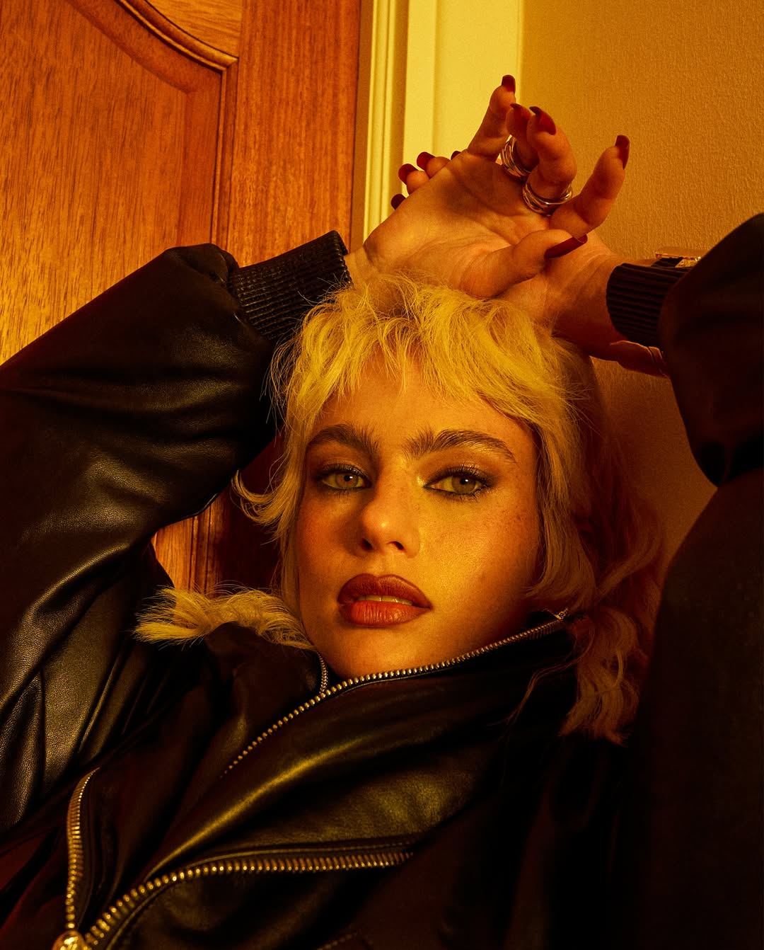 @theperfectmagazine Issue 9 by @scarlettcarlosclarke.

Production @lockstudios

Photographer @scarlettcarlosclarke
Fashion Editor @jordannkelsey
Set Design @aliceandrewsstudio_
Talent @maria_klaumann
Hair @clmorhair
Make up @porschepoon
Nail Artist @hayley.evanssmith