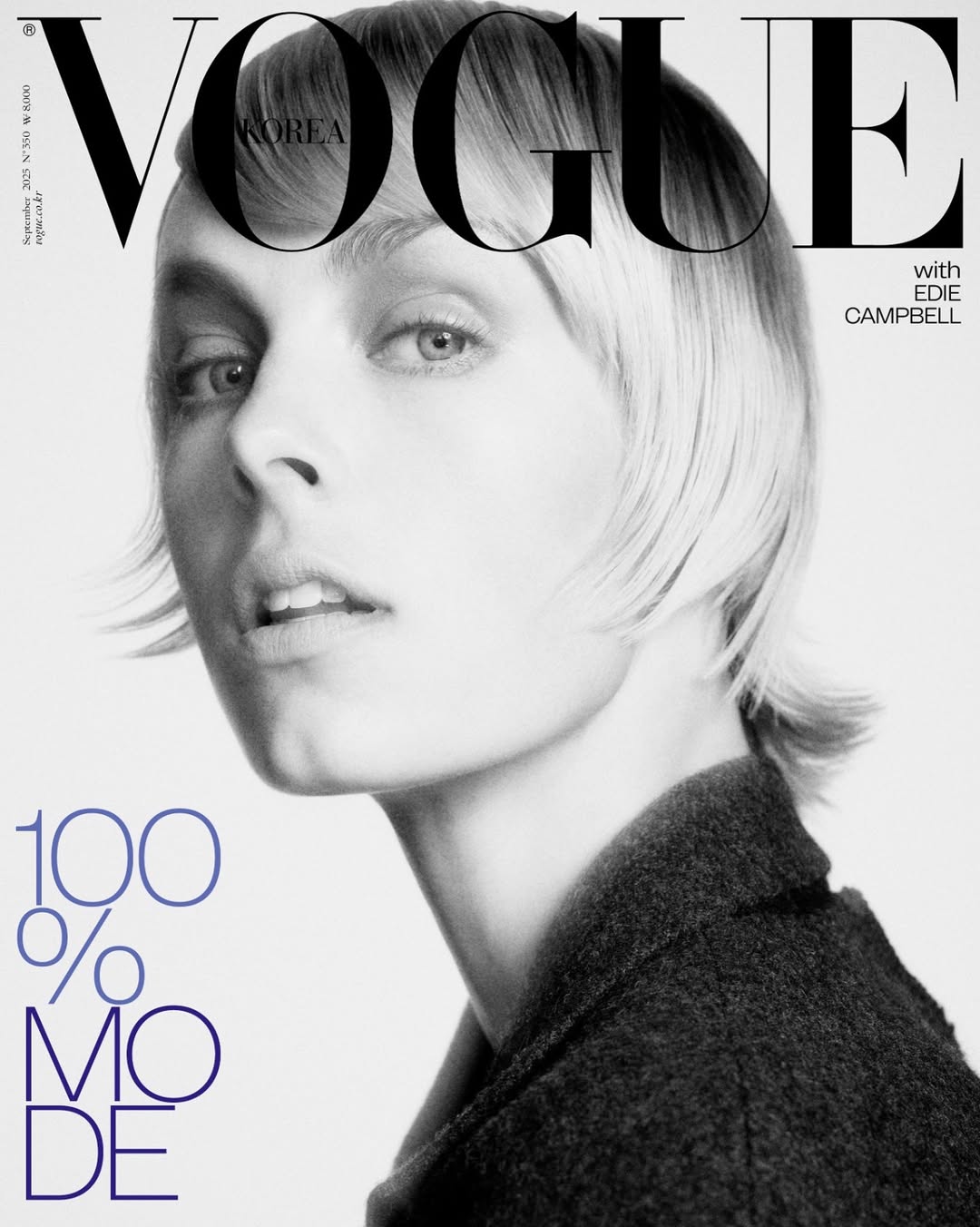 @ediebcampbell for @voguekorea 
Shot by @seanandseng 
@hhioiio 
Hair: @lukehersheson 
Make up: @janeenwitherspoon_ 
Casting: @bertmartirosyan 
@visualpark_creative