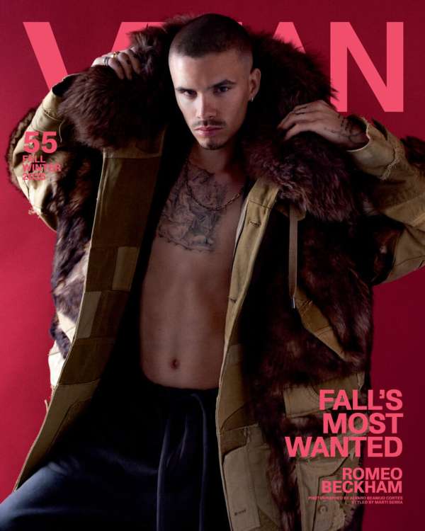 @vmagazine Vman with romeobeckham 