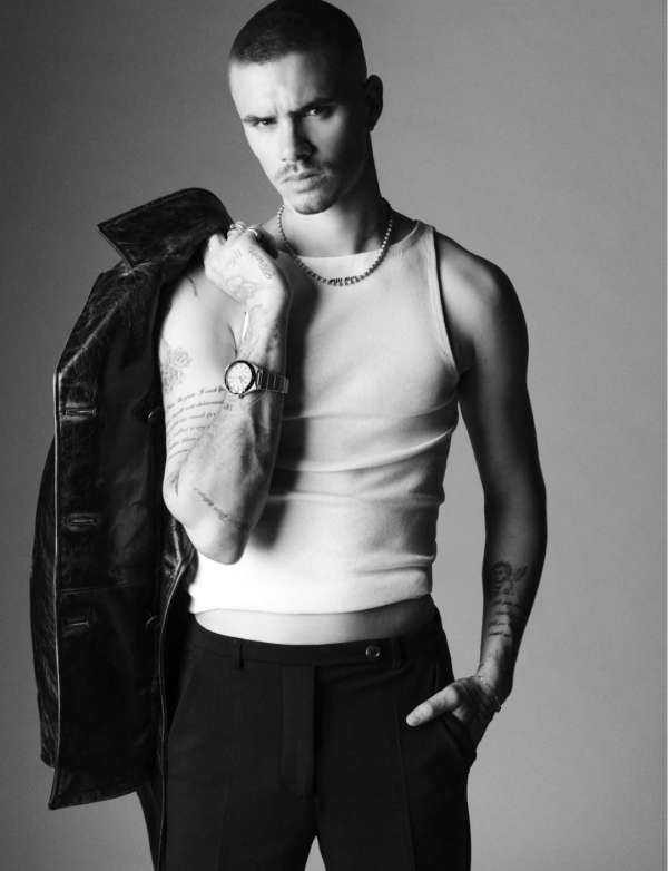 @vmagazine Vman with romeobeckham 