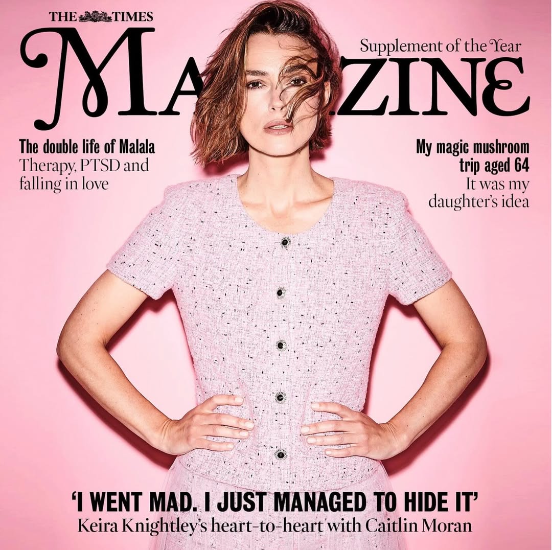 @thetimesmagazine with Keira Knightley 
Photographer @tomjacksonfoto 
Styling @hannahlouiserogers 
Make-up @lisaeldridgemakeup 
Hair @lukehersheson