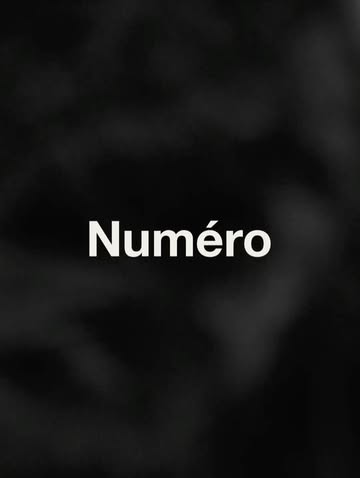 Numéro : @numeromagazine 