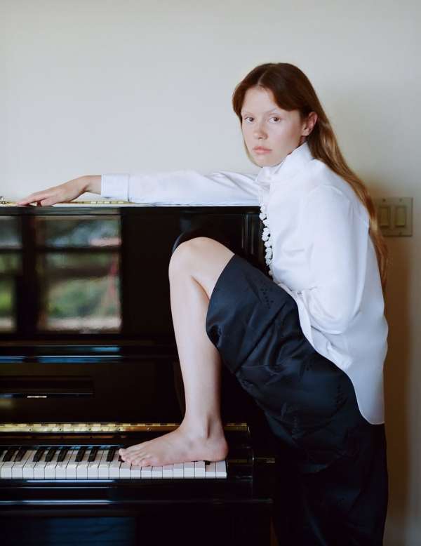 POP 53 with Mia Goth in Dior by Jonathan An...