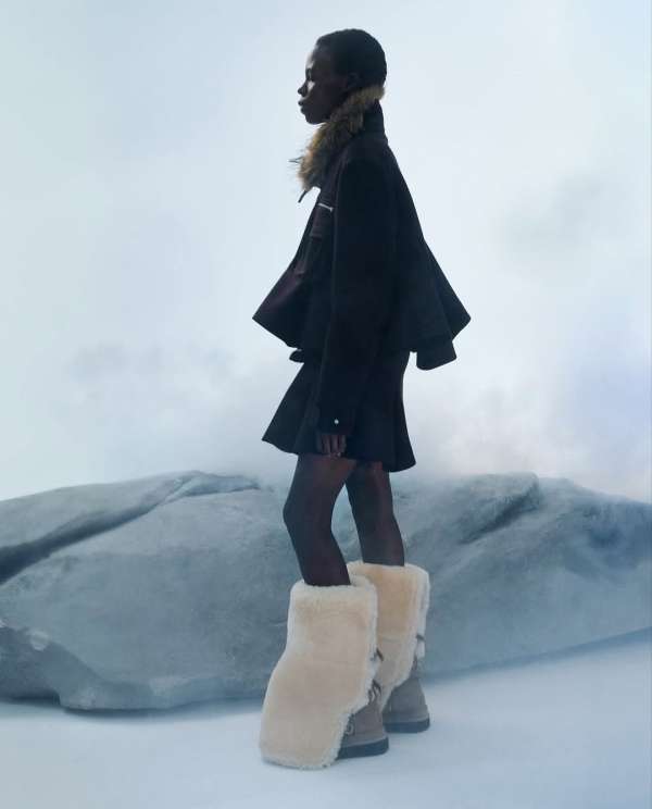 sacai x UGG photographed by @tanyaposternak...