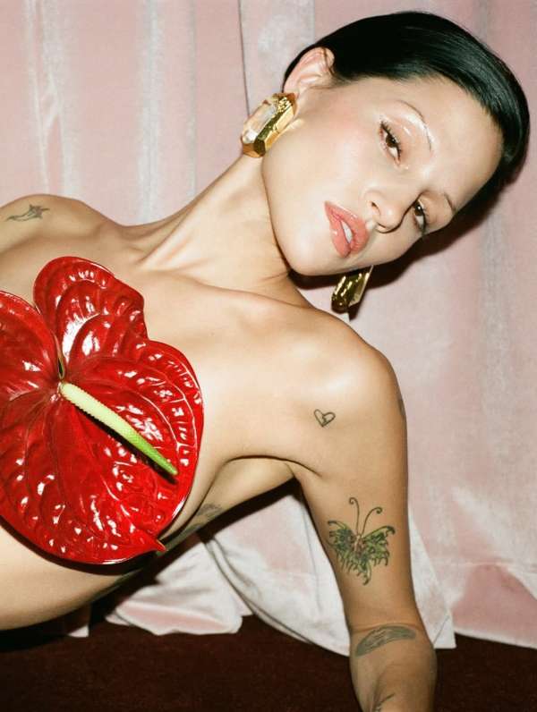 Interview Magazine with @gabbriette in @ysl...