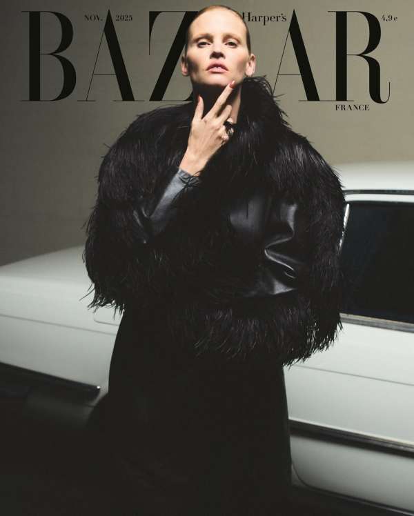 Harper’s Bazaar France with @lara_stone pho...