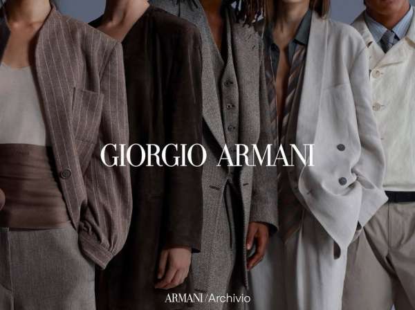 ERL x Giorgio Armani Archivio photographed ...
