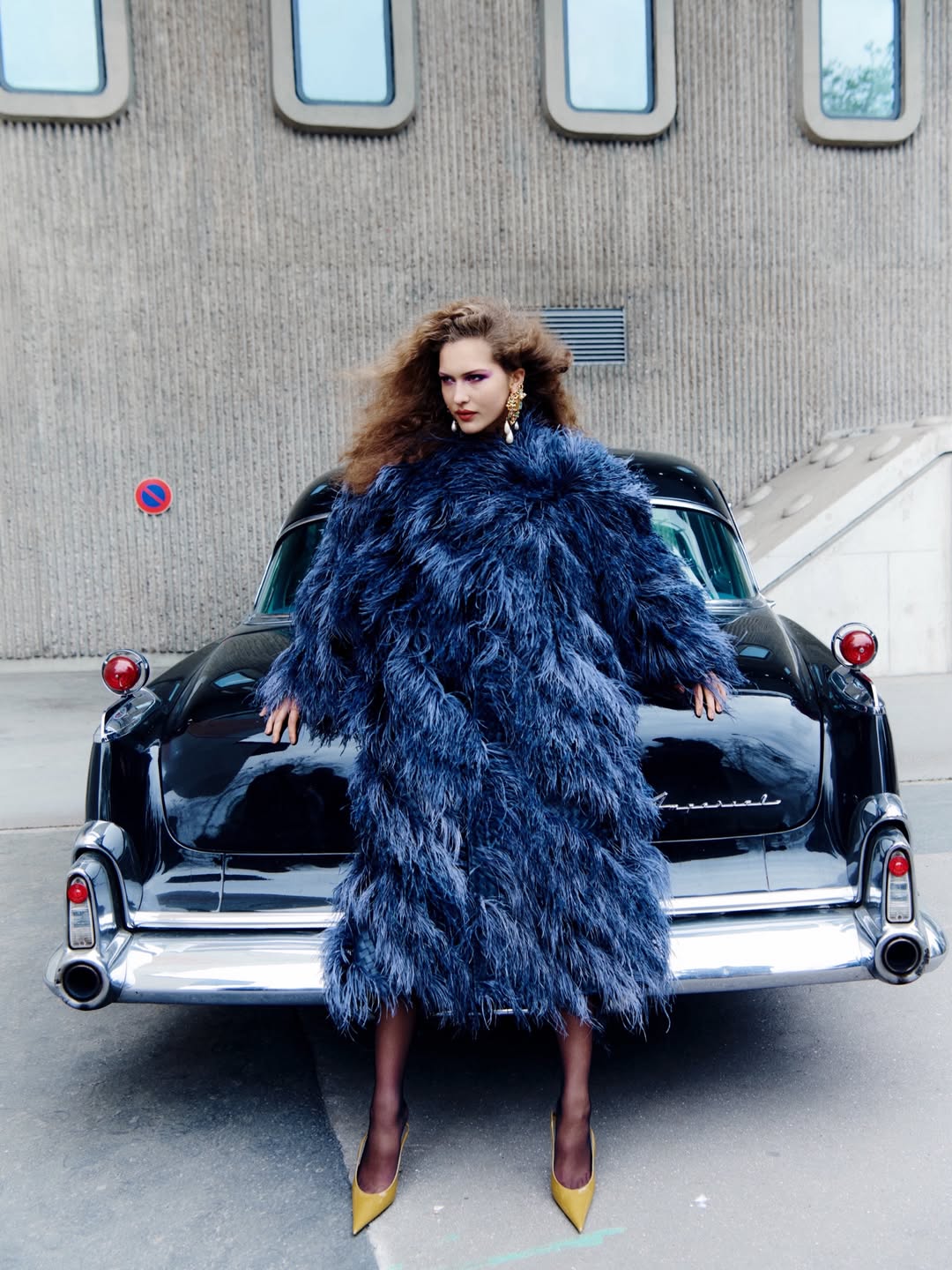 Vogue France with @angelinakendall_ photographed b...