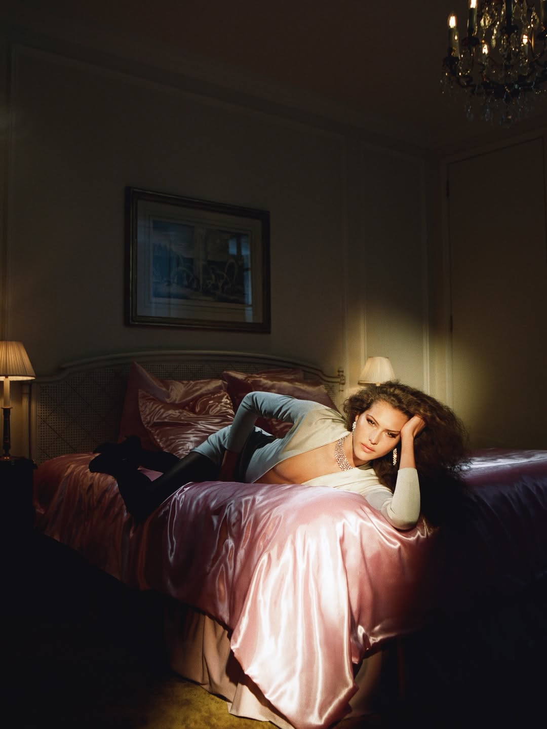 Vogue France with @angelinakendall_ photographed b...