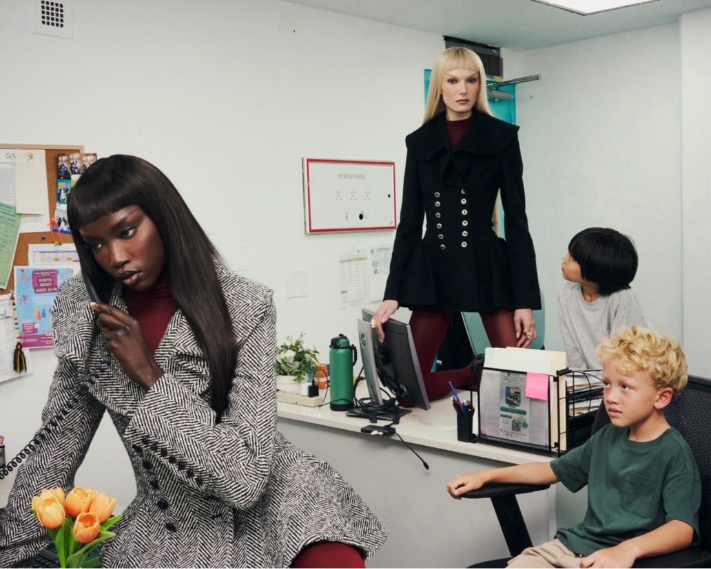 LOVE Issue 27 with @alexconsani and @anokyai photo...