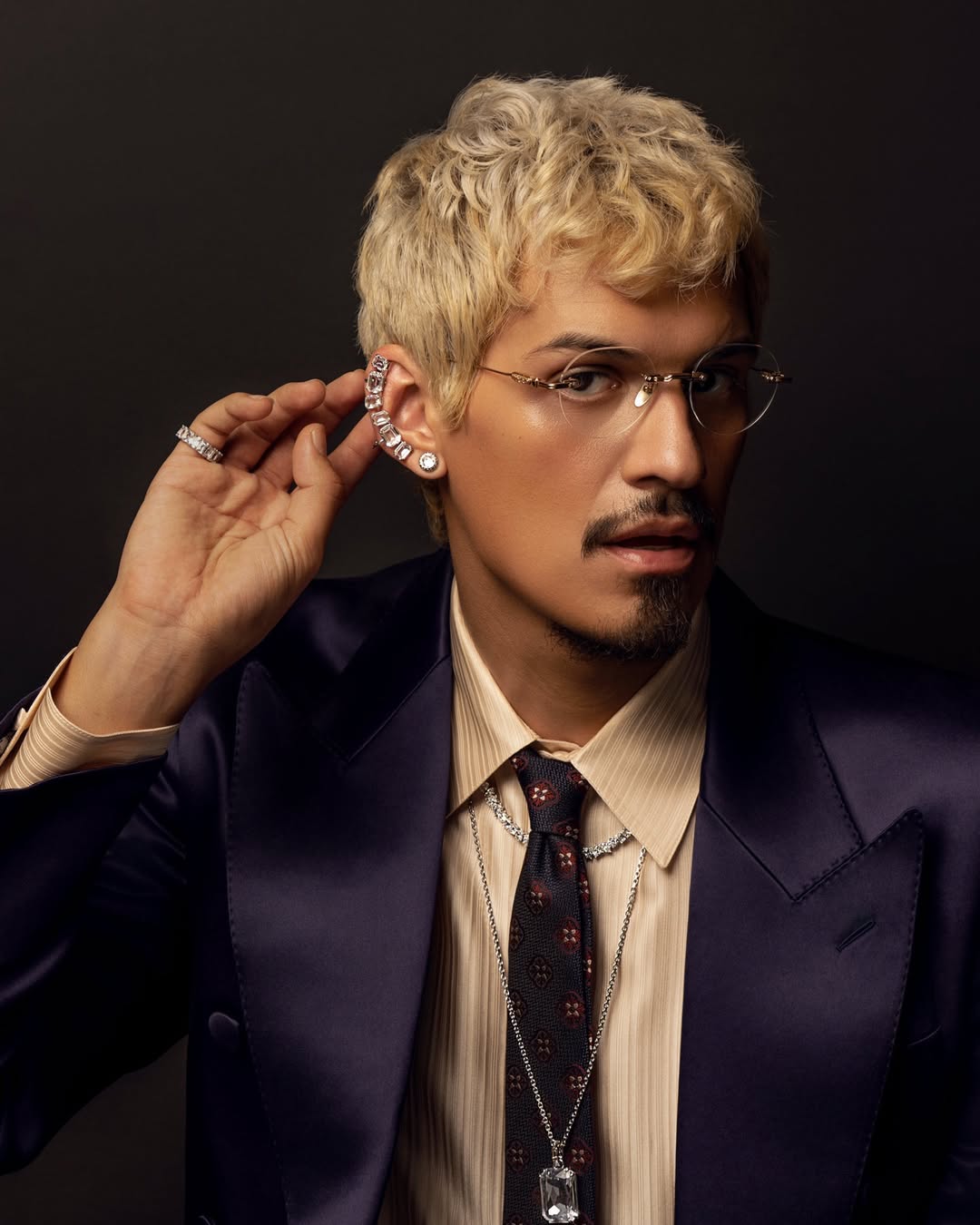 Elisabeth Caren X Omar Apollo for Swarovski  Jan. 26