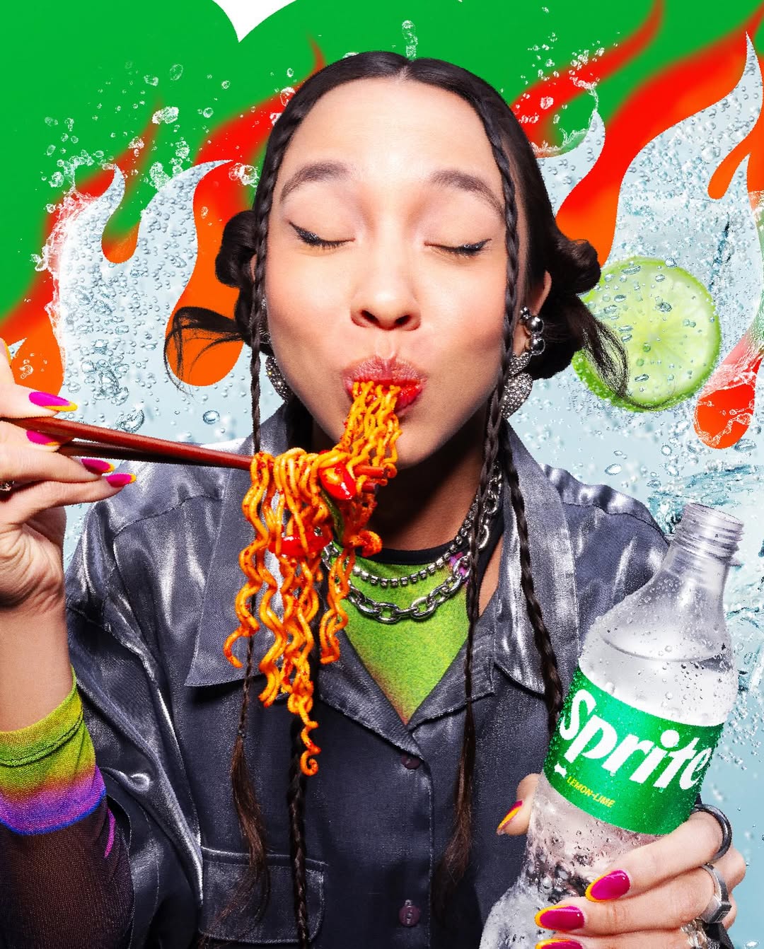 Lucila Blumencweig X Sprite Jul. 25