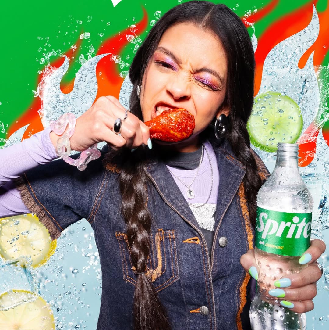 Lucila Blumencweig X Sprite Jul. 25