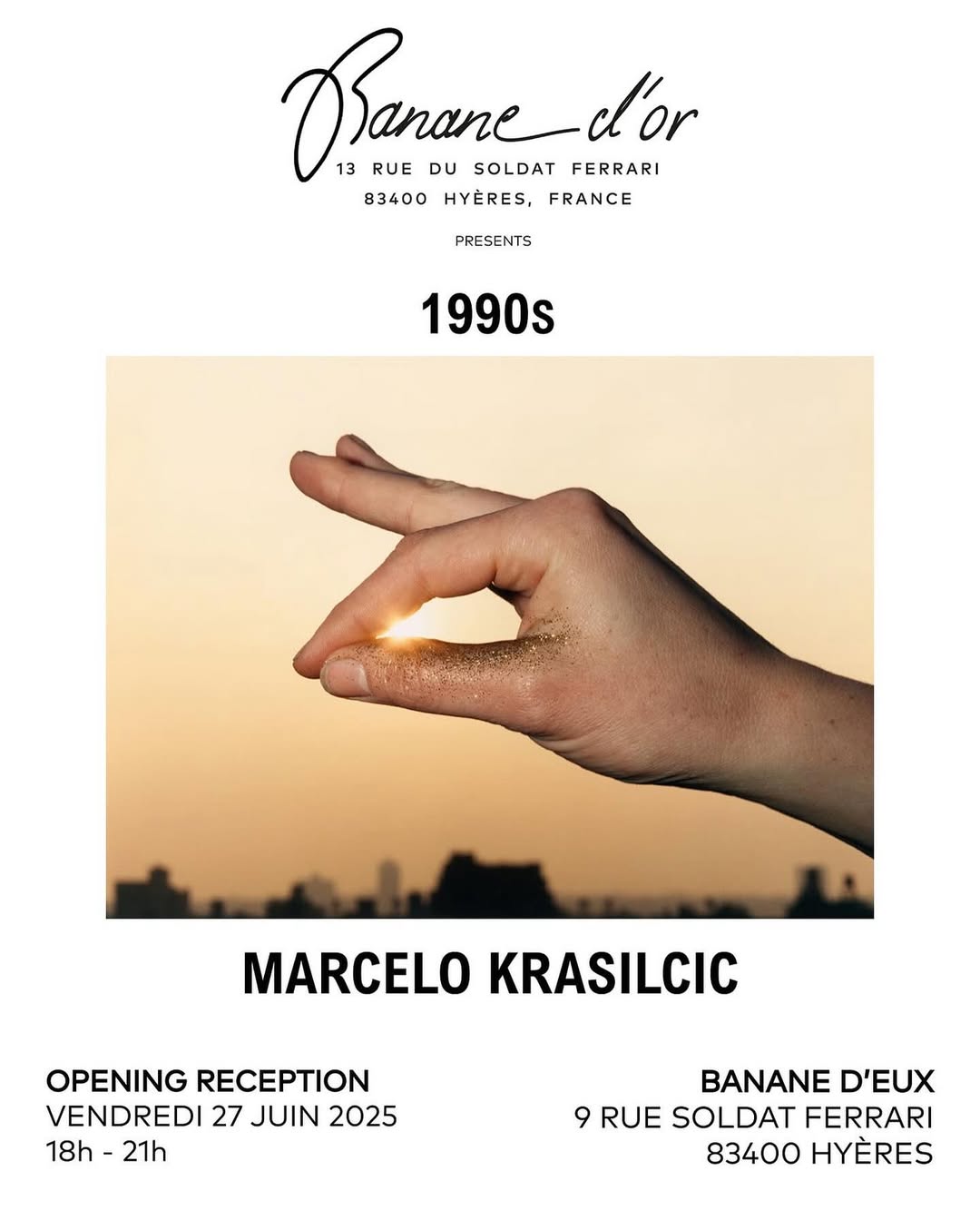Marcelo Krasilcic X banane d’or Jun. 25