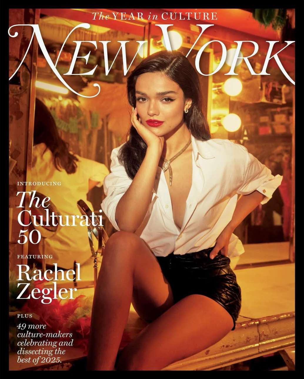 Mark Seliger X Rachel Zegler for New York Magazine Dec. 25