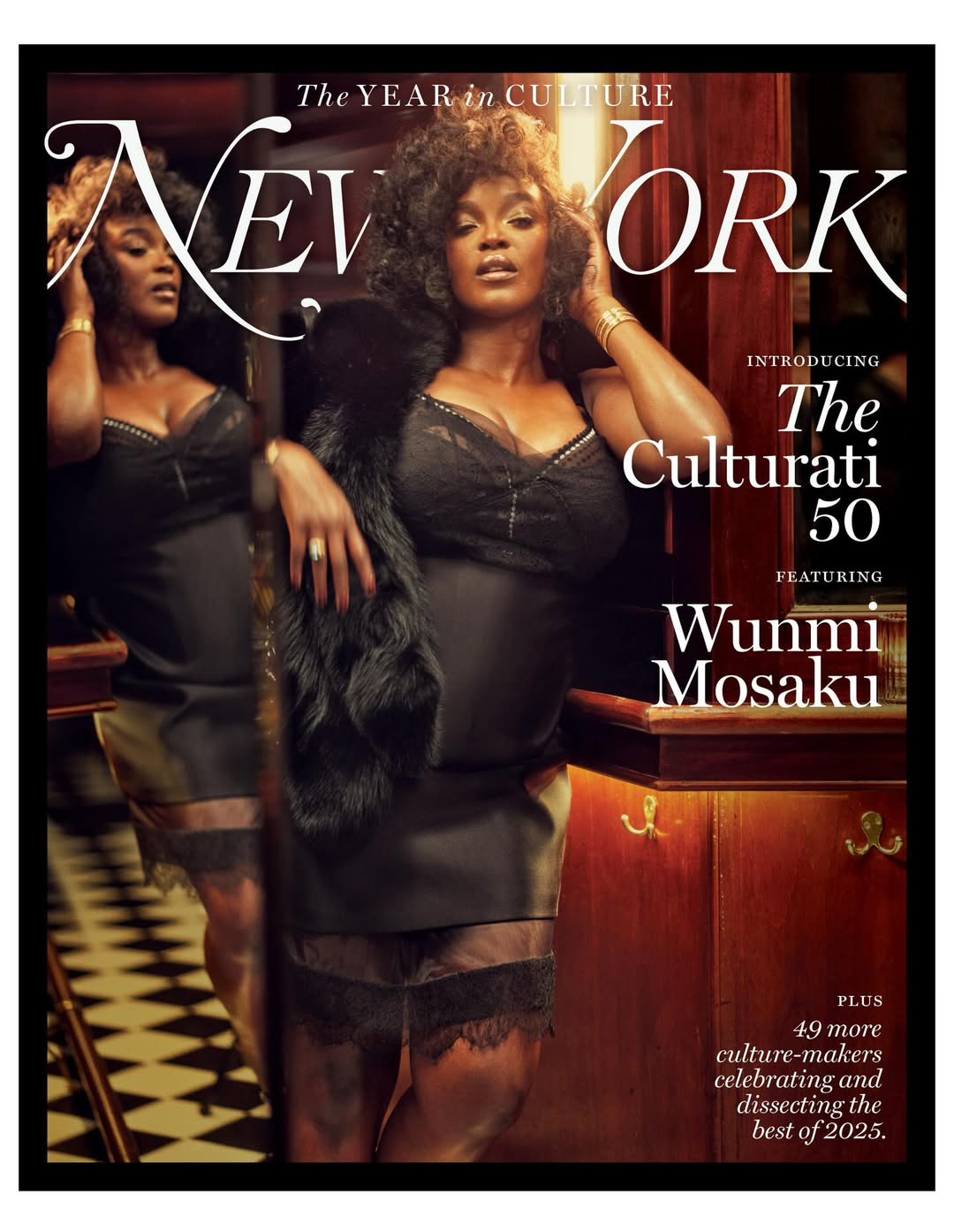 Mark Seliger X Wunmi Mosaku for New York Magazine Dec. 25
