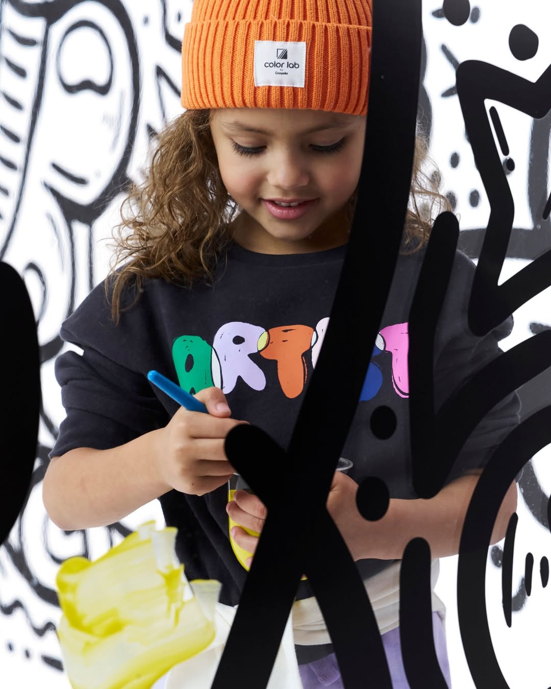 Crayola. Hands on.
