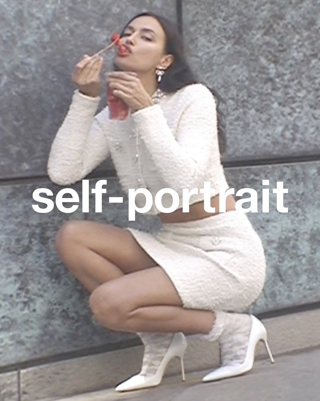 Sharna Osborne X irina shayk for Self-Portrait Oct. 25