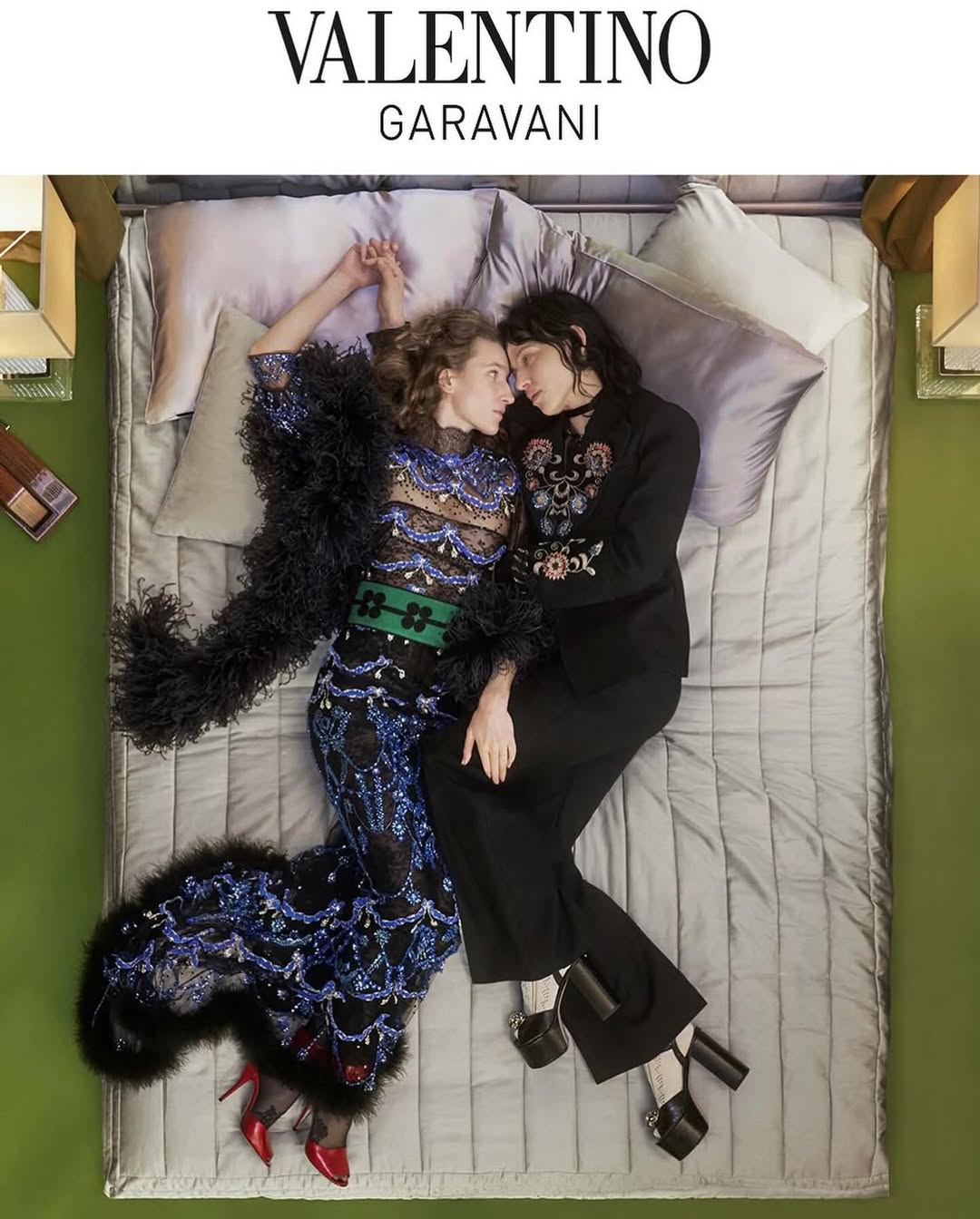 Devon & Anne forever @devon.teusch @anne_imhof by @mariliandre 

@alessandro_michele @maisonvalentino @michelatafuri21 @yad1m @estherlangham #ChristopherSimmonds