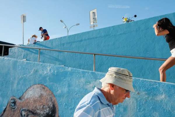 A very “blue set” by @rubennrosa , captured...