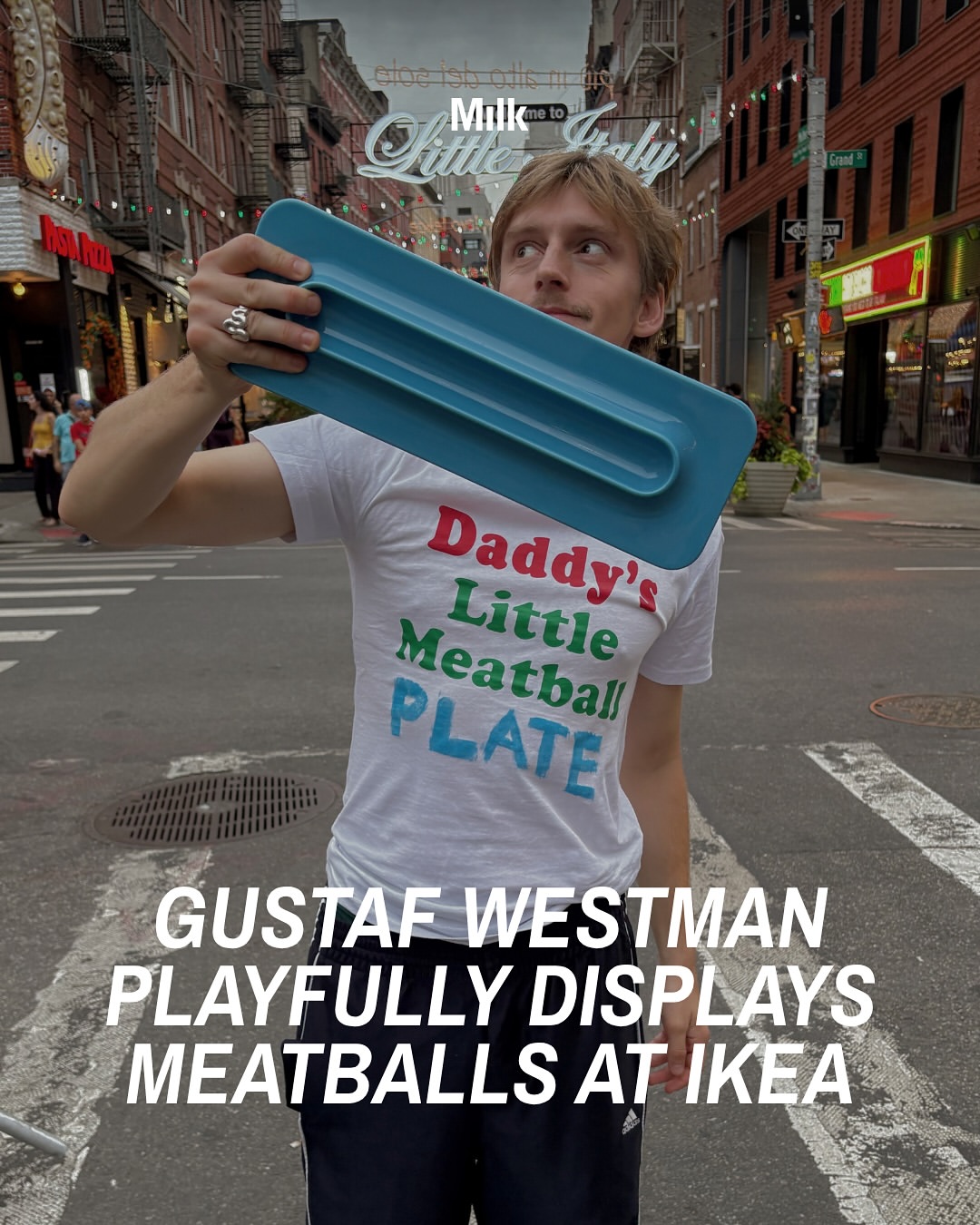 Artist Spotlight: VINTERFINT / STRÅLA by @gustafwestman 

This week’s Artist Spotlight features Gustaf Westman, the Swedish designer behind VINTERFINT / STRÅLA x Gustaf Westman: a bold, colorful 12-piece tableware and home collection with @ikea 

We sat down with Gustaf at IKEA Brooklyn and joined the #IKEAHouseWarming night to celebrate the launch. His playful curves and cartoon-like shapes turn even the everyday into a reason to gather. It’s no surprise for a designer who finds inspiration in the most unexpected places (Gustaf told Milk he was struck by a kids’ trolley the other day).

And while his designs bring all the color to the table, Gustaf keeps his own holiday rituals simple: “I just like a Negroni.”