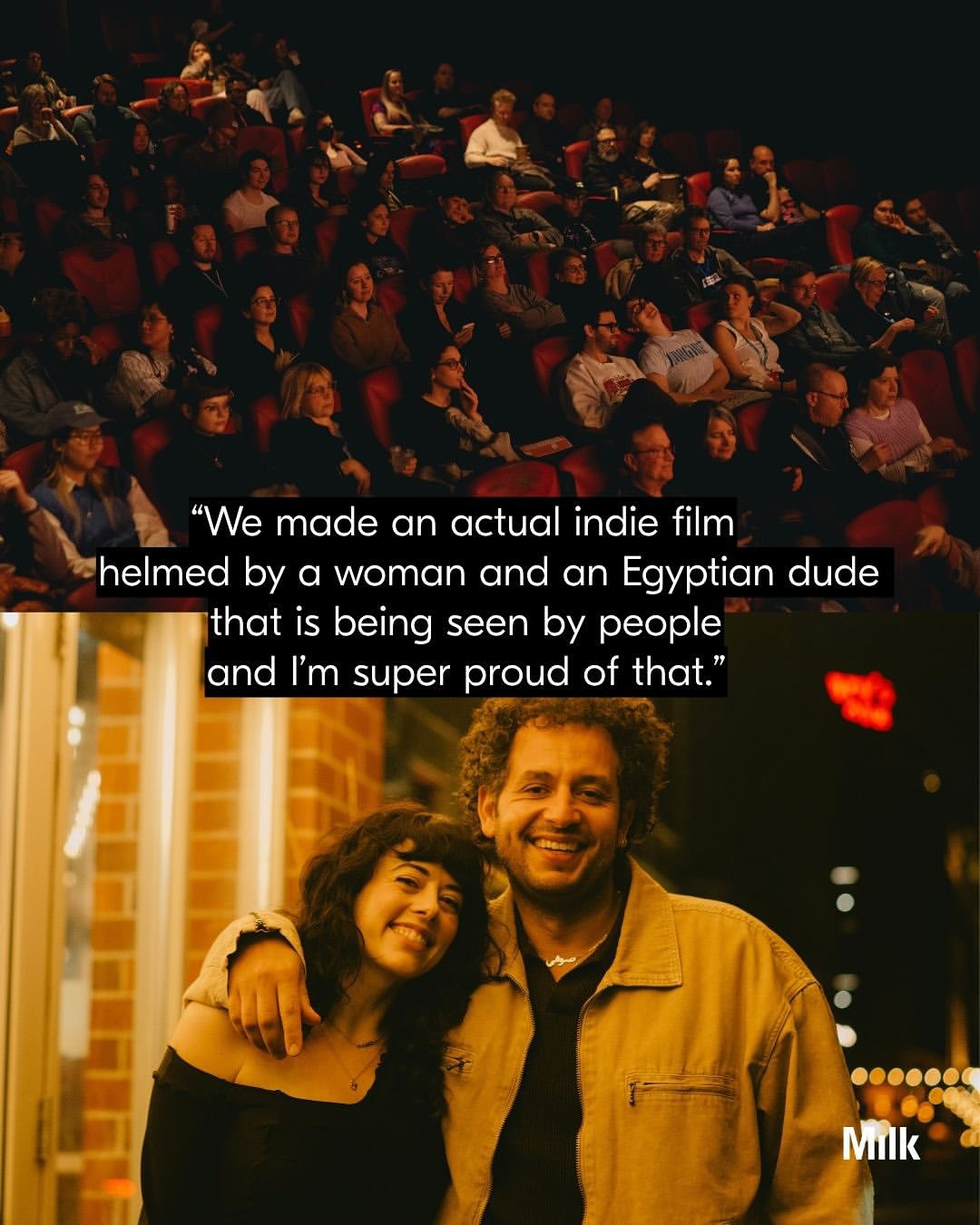 “OR SOMETHING”, a film by @maryconnorneely and @kareem

Before @subwaytakes ever hit the feed, Mary Neely and Kareem Rahma were already writing their own New York story. What began as a DM turned into a year of meetups, long talks, debates, and moments that eventually became a script.

@orsomething.mp4 , co-written by and starring Neely and Rahma, was shot guerrilla-style across New York in just 6 days on what they call an “insanely low budget.” The pair shared with Milk exclusive notes, texts, and scratch pages from the early process that shaped the film’s foundation.

A fleeting connection between two strangers navigating the city and each other, a full-fledged indie triumph born from conversation.

Or Something is available to rent or buy on Vimeo and Fandango, expanding to other platforms and streaming services soon.

Credits:
Also Starring @bswardell @zz_nyc 
Directed by @jeffreyschroederfanpage 
Produced by @maryconnorneely @kareem @jeffreyschroederfanpage @drodblackwell @sophiaherx
Edited by @peteohs
Cinematography by @jeffleedscohn
Production Design by @isshegarcia
Wardrobe Styling by @impressiveluke
Color Correction by @breezus_christ
Sound Mix by @deansamuelwhite
Sound Effects by @nikolayantonov_
Original Score by @ian_sweeeeet
Casting by @ruby.mccollister
Distributed by @factory_25